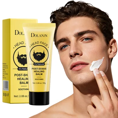 OEM Men Post After Shave Repair Balm Sensitive Nourishing Soothing After Shave Balm for Men