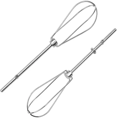 Mixer Beaters W10490648 Hand Mixer Attachment Beaters Replace W10490648 KHM2B AP5644233 PS4082859 (2PACK)