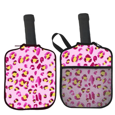 OEM Customized 3K Carbon Fiber Pickleball Cover with Neoprene Bag Small MOQ Experience Product