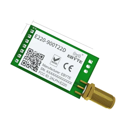 For ODM E220-900T22D Air Wake-up 5km 22dBm UART Spread Spectrum Technology 915mhz LLCC68 Chip Wireless Module for IoT
