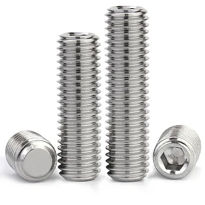Socket Set Screw Black Oxide Cup Point High Strength Hex Socket Set Screw