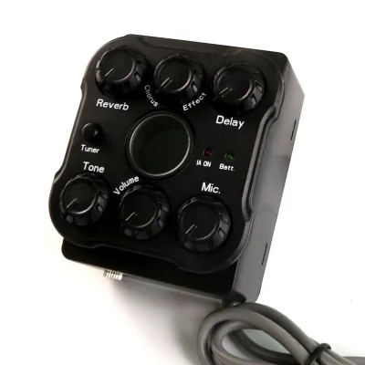 Guitar AMPS Rotate Reverb Delay MIC Resonant Effects and Chrous Effects Acoustic Guitar Preamp