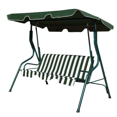 Outdoor Porch Garden Patio Swing Bed with Canopy Shade Hanging Chair