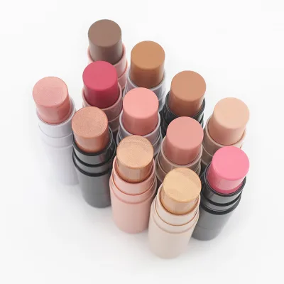 Highlighters Glitter Corrector Contour Creamy Blush Makeup Cosmetics Print Logo Shimmer Face Bronzer Highlighter Stick