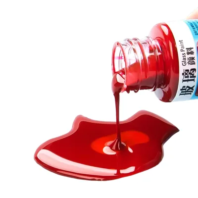 Bview Art Pebeo 20ml Arty's Glass Paint for Glass Painting Stereoscopic Material Frame Plastic Ceramic Glass Painting Pigment