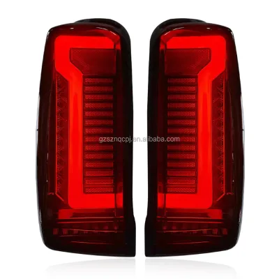 For Mitsubishi Triton L200 2019-2021 Car Custom Led Taillight  Assembly Rear Bumper Light Automobile Lamp