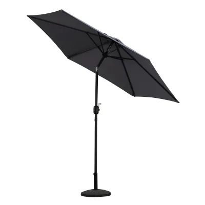 Patio Garden Umbrella Outdoor Parasol Crank Lift Easy Open Close Multi-Color Available Customizable Backyard Poolside