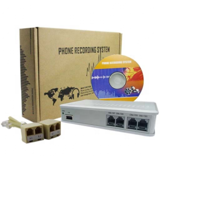 8 Channels Telephone Recorder with free management Central Management ,phone call recording system