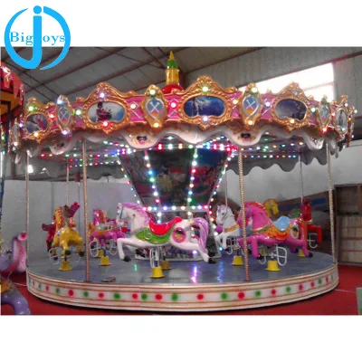 Outdoor Amusement Park Playground Adult Carousel for Sale