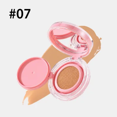 Custom Makeup 7-color 10g Travel Size Portable Non-comedogenic Cushion Foundation Long Lasting Makeup