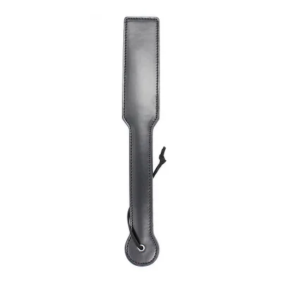 Yamamoto SM022 Glossy Short PU Leather Hand Pat Spanking Paddle for Couple Flirting Adult Erotic Products