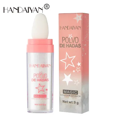 High Pigment Bronzer Highlighter Pigment Private Label Makeup Shimmer Stick Loose Highlighter Powder