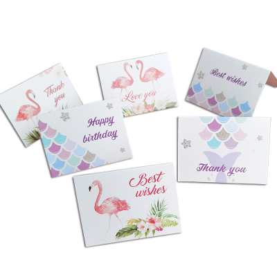 New Arrival Handmade Greeting Card Invitation Small Greeting Card Printing Birthday Greeting Card