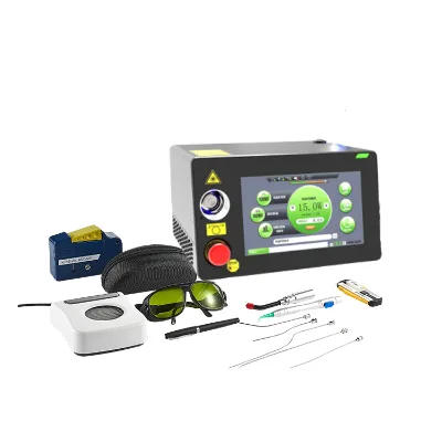 Dimed Harlas 980nm/1470nm Electricity Powered Portable Air Cooled CE Certified Class II Hemorrhoids Laser Treatment Proctology