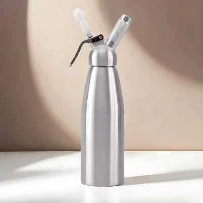 Professional Dessert Tools 500ML Cafes and Coffee Shops All Aluminum Cream Whipper Whipped Cream Dispenser