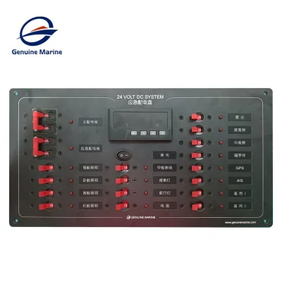 Heavy Duty Aluminium Marine Switch Panel Custom Laser Rocker Switches for Yacht Distribution