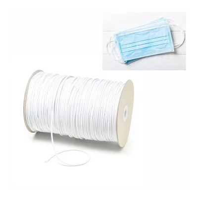 Elastic Rope 3mm Disposable Face Mask Ear Band