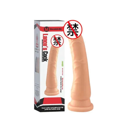 22cm*4.5cm Full Body Realistic Dildo,Portable Environment-friendly Waterproof Sex Toy QS-B072