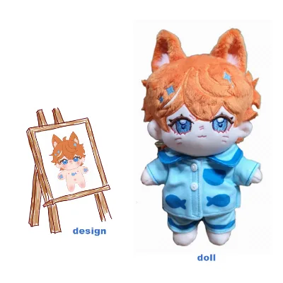 High Quality Customized Kpop Idol Plush Dolls Chinese Manufacturers' Mass Production toys and idol toys