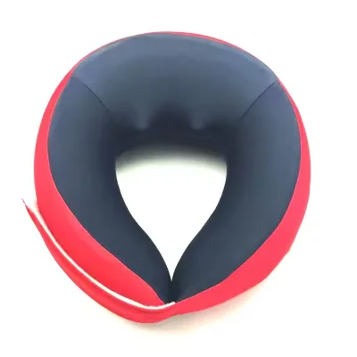 Custom Portable Travel Pillow Slow Rebound Memory Foam Cotton Kneading Electric Neck Relax Massage Customizable Portable Neck