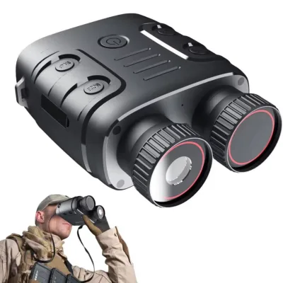Enjoy Pretty R18 Professional Infrared Night Vision Device 10X Digital Hunting Outdoor Sports 2.4 Inch Screen Display Binoculars