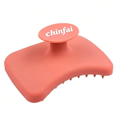 CHINFAI New Reusable Silicone Massage Brush Applicator Shampoo Brush Head Massage Brush Applicator