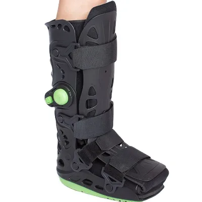 Adjustable Medical Pneumatic Orthopedic Walker Boot Anti-Slip Inflation Ankle Support Anti-Slip Protection
