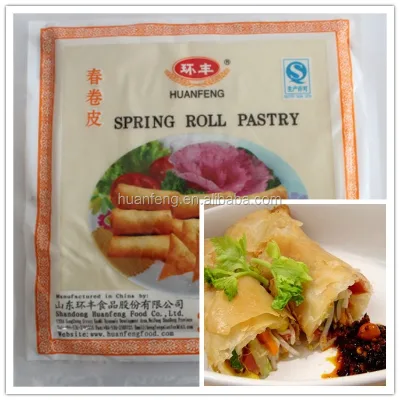 Frozen spring roll dough Spring Roll Pastry Spring Roll Wrapper Samosa Sheet