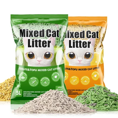 Al Por Mayor Con Olor Lavanda Limon Aroma Zeolite Mixed Arena Para Gatos for Kitty Cat