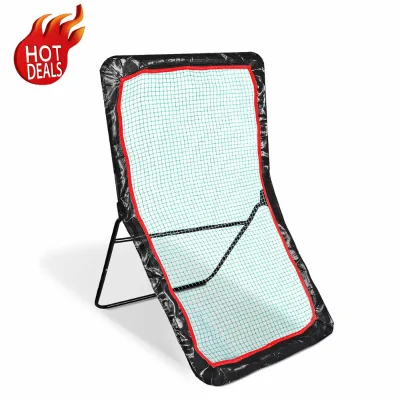 RN08A Low Price Adjustable Rebounder Bounce Back Sport Lacrosse Rebounder Net Manufacturer in China