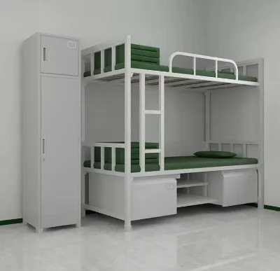 Household Apartment Loft Bed Bedroom Floor Bed With Lockers