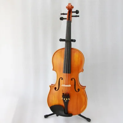 FOCUS Brand Professional High Quality Viola Handmade Natural Wood Body 4 Adjusters Flame Maple Includes Case Chinese Factory