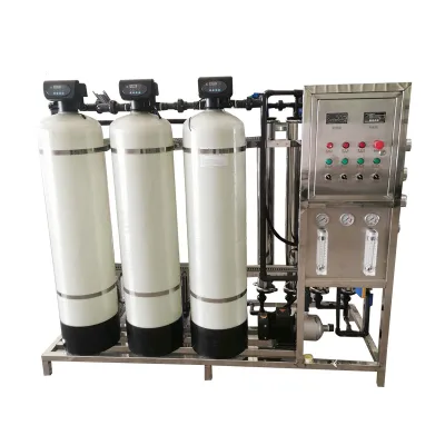HUAYUAN Water Treatment Machine Reverse Osmosis Deionized Water System Pump Pressure Vessel 1 Year Warranty 250L-10000L Capacity
