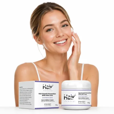 Private Label 50g PANSLY Fruit Flower Scent Hair Growth Prevention With Skin Care Hair Inhibitor Cream