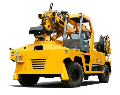SPJ3017 High Pressure Wet Shotcrete Machine 8MPa Delivery Pressure Suitable for 16mm Aggregate Spraying Equipment