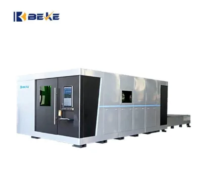 Industrial Processing 4020-6KW Full Enclosed Fiber Laser Cutting Machine for Carbon Steel