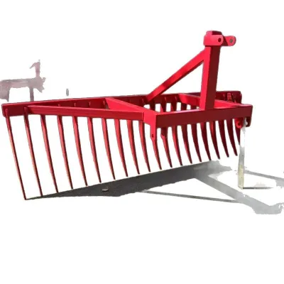 Agricultural Weeding Rake, Tractor, Suspended Multifunctional Steel Toothed Plastic Film Plowing and Rotary Tillage Machine