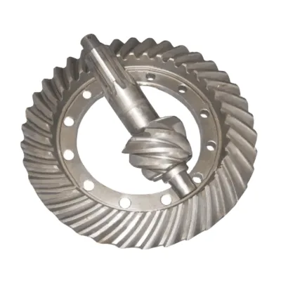 China Factory Crown Wheel and Pinion Gear for Massey Ferguson Tractor Engine MF240 MF285 MF135 1683757 1661608 1885317 with 6*37