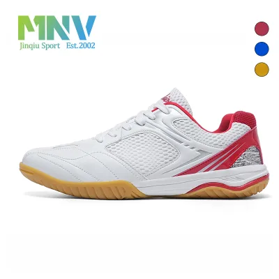 Men's Women's Professional Badminton Tennis Pickleball Shoes Summer Non-slip Mesh Lining EVA Midsole Shock Absorbing Training