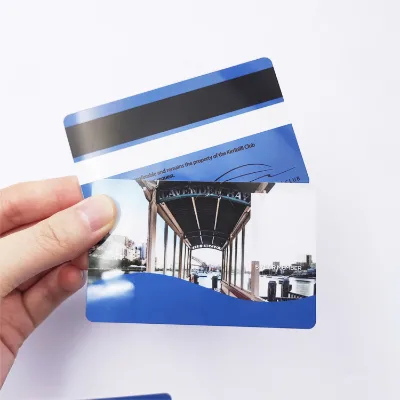 0.76mm Double-sided Customized Pvc Gift Membership Cards Encoding Magnetic Strip Card