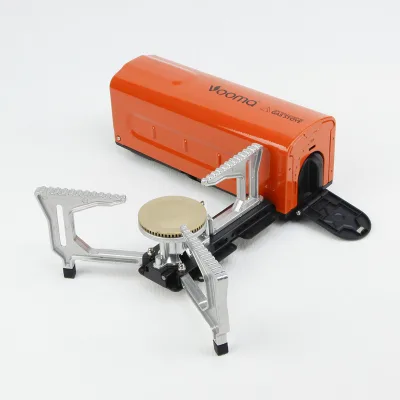 Vooma VM-KS02 Portable Foldable Butane Gas Stove with Waterproof Design for Camping Hiking Fishing & Picnic Barbecue