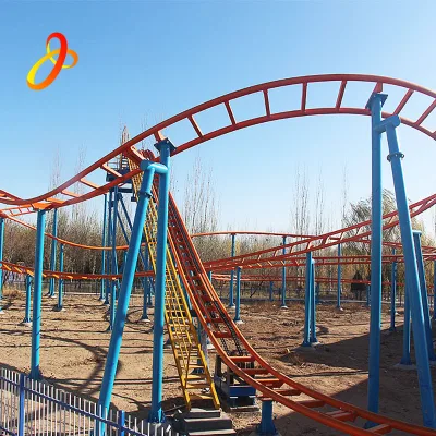 Commercial Family Roller Coaster Steel Structure Amusement Ride Custom Design Available for Theme Park Scenic Spot Plaza