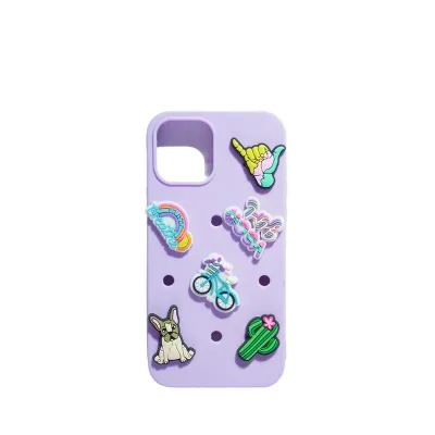 2023 Low Price PVC Shoe Clear Croc Charms for Cup Accessories Fit Charms for Croc Charms Party Gift for Kids