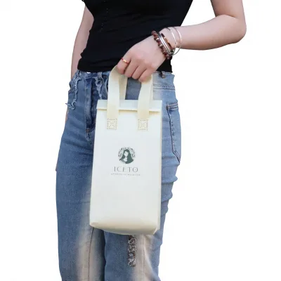 Temperature Keeping Tote with Leakproof Inner Layer for Chilled Food Delivery Ideal for Outdoor Dining