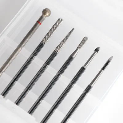 Manicure Carbide Cuticle Care Kit Carbide Nail Bit Wholesale 3/32" Nail Drill Bit Set High Quality Nail Bit