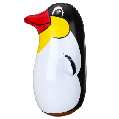 Wholesale Custom High Quality PVC Water-Filled Toys Indoor and Outdoor Children's Inflatable Penguin Boxing Bags for Sale