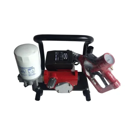 220V AC Diesel Fuel Transfer Pump Set With High Efficiency Filter Complete Electric Oil Dispensing Kit for Industrial Use