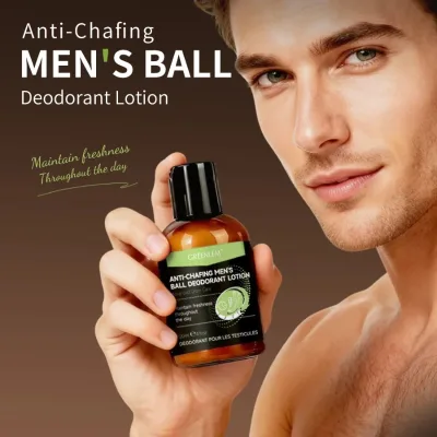 Greenlem Men's Fresh Scent Moisturizing Anti-Chafing Deodorant Lotion for Dry & Itchy Skin Private Label