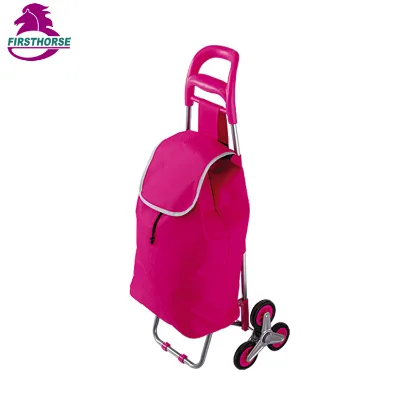 2 in 1 shopping cart with stair wheel for groceries