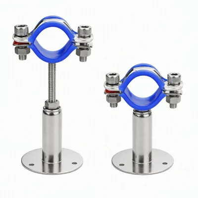Fire Protection Sprinkler Pipe Support Stand Stainless Steel 304 M8 Rod Height 30-300mm in Stock Factory Made